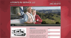 Desktop Screenshot of fourpointsrvservicesaz.com